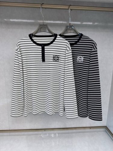罗意威 2025春夏新款半袖 爆款定制纯棉面料 重工洗水，面料舒适质感 码数：S-L