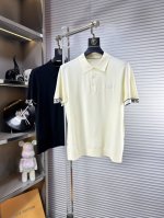 dio*迪奥 Ss25春夏新款针织短袖，官网最新时尚款，官网同步，专柜定制伊力特面料！贴肤舒适，耐看又好穿，原厂工艺一丝不苟，型男必备单品，工艺精湛 尺码：M-