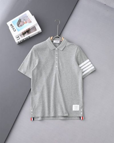 原单贸易正品Thom Browne 汤姆布朗色织经典四条杠Polo衫， 官网款，款号Bln8236，Tb经典之作，成功人士标配，低调奢华有内涵，客供官方定制面料