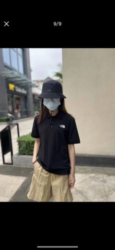 复刻版本 Thenorthface25Ss北面剌绣Tnf夏季翻领polo衫短袖T恤 采用240克全棉珠地棉面料、定制纽扣顶级通货 胸口精美的刺绣Logo设计，纯
