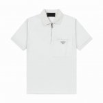品牌 普拉达 prada 面料 纯棉丝光珠地 克重 230 颜色 黑色 白色 尺码 M-Xxl 原版定制1 1细节还原 三标Logo齐全 拉链钢印Logo 高端