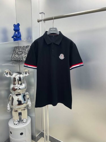 Mon*蒙口 25Ss新款春夏Logo徽标刺绣短袖翻领T恤polo K 经典商务男款，高端男装的天花板级别的商务男款！简约时尚大气不失优雅，单穿内搭体面过人，品