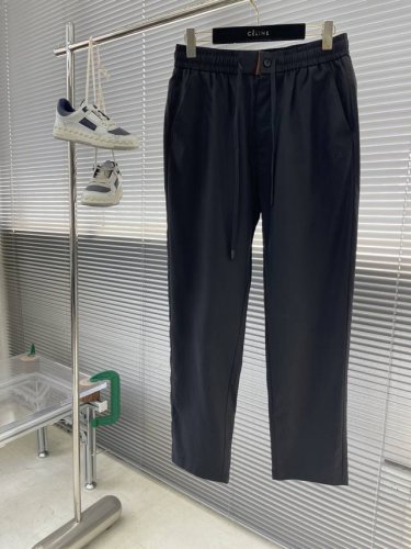 Z Zegn 2025春夏新品男休闲裤 时尚优雅设计Sei 时尚原单休闲裤 品牌全新推出系列，设计师团队精心研发，独家发售单品，奢华经典品牌Logo设计。柔软舒