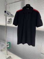 Mon 25早春夏新款polo短袖，这款polo衫采用高端棉质珠地面料制成，是适合各种季节的隽永设计单品。经典款式，双肩撞色织带蒙家英文字母设计，袖子饰有经典蒙
