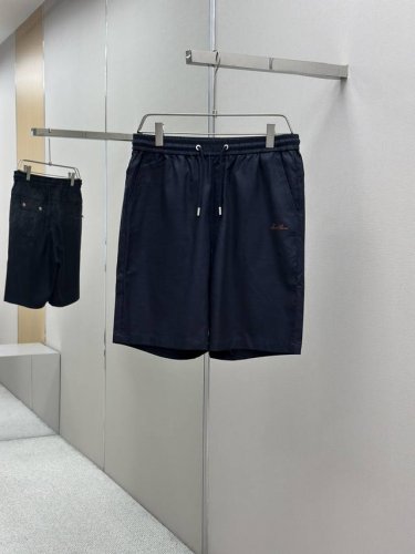 l P70Ss新款男士天丝短裤 顶级面料 最新款上身版型无敌正！ 绝对可以闭眼入的款 简约刺绣Logo 低调老钱风 此款裤子非常百搭，弹力腰围,日常上班 户外运