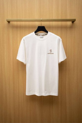 2025Bbr最新款T恤 蛇年限定字母刺绣Logo设计 顶级纯棉面料 正常版型 白色 尺码：S~Xxl