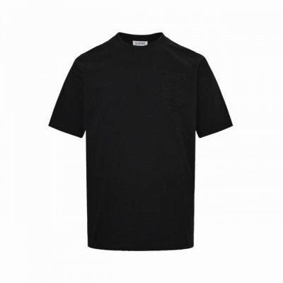 Loewe 罗意威 25Ss 胸口凹凸Logo压胶短袖 购入原版开模打造，全套定制辅料，所有细节完美还原 定织定染260G纯棉双纱紧密棉面料，洗水后达280G