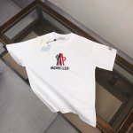 Mon*Cler 蒙口 25Ss最新款百搭短袖T恤男女同款！！胸前定制刺绣Logo工艺！ 特供定制面料！加上紧密纺纱工艺又使面料光滑紧密得到整体面料的高级感，大