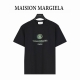 Maisonmargiela 马吉拉 数字Logo刺绣及3D泼墨短袖T恤 重磅精梳260G纯棉双纱面料 胸前及后背字母Logo刺绣＋3D数码直喷工艺 螺纹定织定