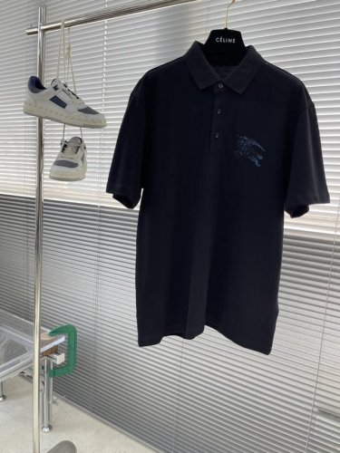bbr 2025春夏Polo系列 尺码: M-4Xl 版型：微阔版型 克重：220克重 珠地莫代尔Polo 成份：100%棉 工艺：前后幅 图案做烧花撞色工艺