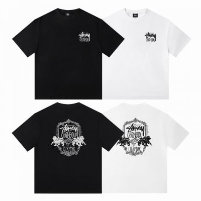顶级版本 Stussy斯图西 Ss25新品Chengdu Chapter Tee 成都开业限定 城市限定系列图案Logo印花美式文化涂鸦街头复古Vintage高