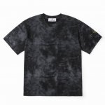 Stone Island石头岛经典徽章水洗做旧扎染棉质短袖T恤 定制主标 辅料 水洗齐全 水洗做旧扎染工艺 甄选250克32支紧密纺双纱纯棉面料 质感厚实但是透