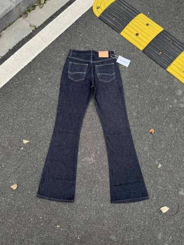 160 顶级版本-款号T22 自主Ac 24Fw喇叭牛仔裤1M洗水牛仔裤情侣同款 颜色：蓝 尺码：S-Xl