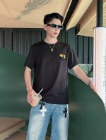 Fendi 芬迪独家专供新款原单男士休闲短袖 高端定制 高版本 时尚百搭爆款进口面料 手感超柔软细腻 穿着亲肤舒适 高端精品 代工厂p精细做工 上身非常赞 男士