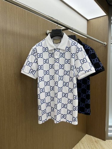 guc 2540Ss夏季新款 Logo男士翻领Polo衫！经典商务男款，高端男装的天花板级别的商务男款！简约时尚大气不失优雅，单穿内搭体面过人，品质控 细节控的