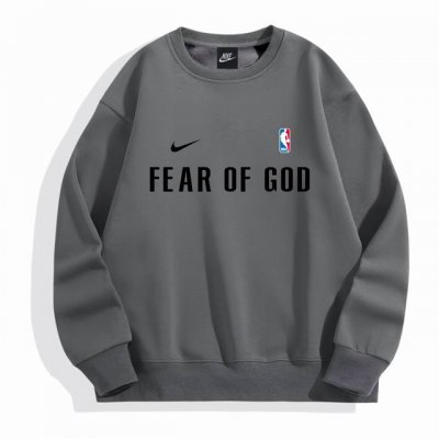 Nba X Nike X Fog 耐克春季圆领卫衣 甄选新疆华棉面料 柔软舒适 手感软糯细腻 高克重 上身充满质感 非常轻便舒适 运动宽松版型不紧身 轻松驾驭无