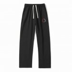 Moncler 蒙口刺绣小标侧边织带直筒裤 男女同款 官网细节一致 全套包装 三标齐全 防潮纸 区别市场通货 随意对比 情侣款 不起球 不掉色 专柜同步 全套包