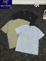 Arc'teryx 始祖鸟宽松休闲纯色百搭吸汗透气无痕压胶冰丝速干T恤 - 夏日的运动时光，怎么能被闷热束缚？这件Arc'teryx始祖鸟宽松休闲纯色短袖T恤，