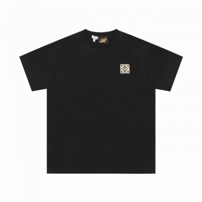 we15# 顶级代工品质 Loewe 罗意威25Ss 经典棉Logo短袖T恤 不需要所谓烂大街的华丽文案 主打品质 面料经过2次高温缩水固色 不变形不缩水不起球