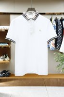 巴宝莉-重磅推荐！春夏新品 专柜在售 时尚高端男装polo-胸前Logo个性时尚 进口顶极高密度丝光珠地，极为亲肤舒适 摸上去非常的细腻，质感很好，凉爽透气，整