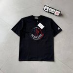 供250 【纯原臻品 】【顶级原版复刻】 - Moncler盟可睐 Logo刺绣短袖T恤 情侣款 宽松休闲 纯色 白色 - 品质与时尚并存的Moncler盟可睐