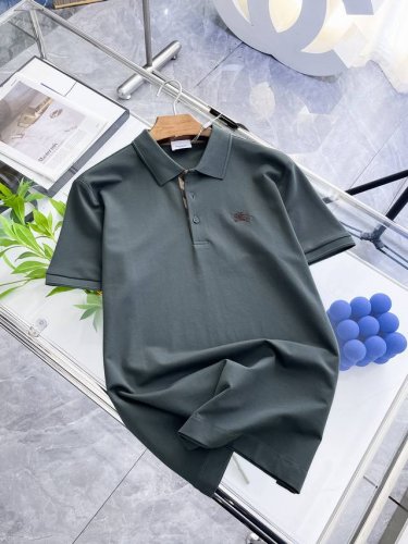 巴宝莉 %新疆长绒棉 面料柔软舒适透气 2025 夏季 限量款短袖polo系列 -