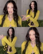 新款 ！最新Ch 25New 翻领褶皱小黄鸡针织开衫。颜色：黄、黑。尺码：Sml。 。