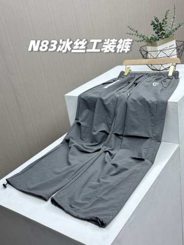 夏天工装裤的天花板！Lululemon2025夏季新款松紧高腰抽绳冰丝工装裤，束脚+阔腿两穿防晒裤，非常重工的一款工装裤，肌理感降落伞版型，尽显腿长，脚踝抽绳可