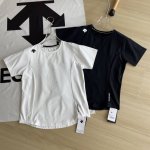 主图+细节图 专柜同款Descente 迪桑特夏季两色Women＇S Training综训运动健身女士速干透气排汗弹性短袖T恤 这款针对中高强度综合训练与运动项