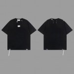 马吉拉 Maison Margiela Mm6 25春夏宽松阔版双纱短袖 定制五金Logo码数Xs S M L