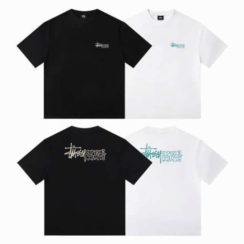 顶级版本 Stussy斯图西 Ss25新品假日系列 Superior Quality Tee 草写字母标语印花Logo文化涂鸦极简主义美式复古Cleanfit高