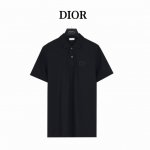Dior 迪奥 经典Cd刺绣短袖polo衫 纯棉珠地棉面料经典款polo衫，经典爆款系列，图案装饰让商务休闲风增添了俏皮的色彩，整体高级简单大方，面料有韧性、不