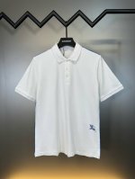 p160 顶级代购版本★Burberry巴宝莉Ss25春夏新款战马刺绣男士翻领Polo衫 官网同步上新 高端珠地棉面料 洗水处理不缩水不变形 1:1复刻原版 区