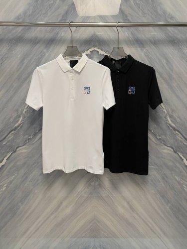 25春夏新品代工厂P订单Gvc珠地Polo衫艺术与舒适的融合精选珠地棉面料，柔软透气，独特的艺术刺绣与闪耀珠片相得益彰。经典翻领设计，展现优雅气质。精致罗纹袖口