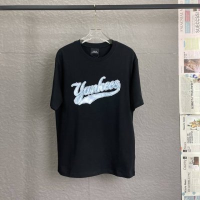 A16 高版本 Mlb 300克重 高端发泡工艺 25新款 通肩压条保证舒适性1同步发售 最大穿到200斤 ny洋基队情侣款式 定制宽松舒适 超爆 经过高温水洗