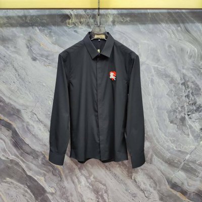 巴宝莉 Burberry 2025春夏新款长袖 衬衫 衬衣，高端版本！专柜定制面料 透气舒适度高，细节无可挑剔，品牌元素设计理念，体现高品质。手感细腻柔软！呈现