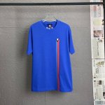 A68 Louis Vuitton路易威登Lv 采用300足克面料 Lv美洲杯限定 拼色条纹 刺绣工艺 宽松版型 男女同款短袖 独家专供新款原单休闲短袖 高端定