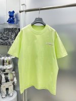 bal* 巴黎 高克重 2025夏季新款反转字母龟裂印花海浪可乐字母Logo最新品短袖 Dd 专柜同步有售，原单狠货，时尚进口原版科技面料，上身舒适透气，原版定