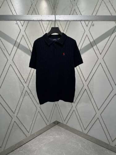 polo 25Ss新款纯色Logo刺绣针织短袖polo衫！高版本！ 码数：M.L.Xl.Xxl.