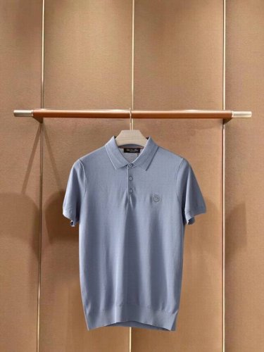 Loro piana 诺悠翩雅Lp Ss25 春夏男装短袖翻领T恤polo衫 新品男装系列爆款翻领针织衫 三粒扣刺绣款 作为年度最是经典单品 100%棉质地 手
