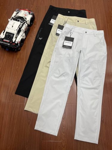p180 货 2025Arc'teryx 始祖鸟 三色Cronin Cotton Pant 春夏顶级科技速干刺绣Logo长裤 整条裤子由多达二十多块立体裁片拼接