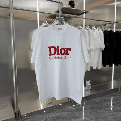 dior迪奥2025Ss新款硅胶字母爆裂痕立体凹凸情侣休闲短袖T恤 最高版本！定制面料290克双纱！硅胶字母爆裂痕立体凹凸工艺设计！ 辅料：开模原版过鉴定领标