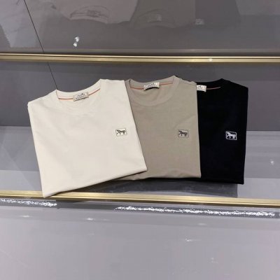 p210 三色都市时尚纯色轻薄纯色圆领T恤