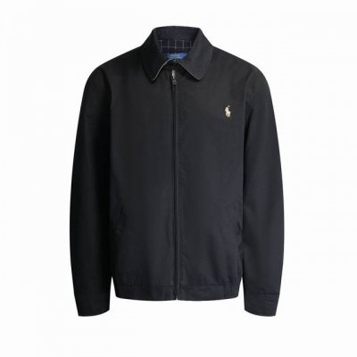 R25 Ralph Lauren 拉夫劳伦 经典男女同款老干部拉链夹克外套 易梦玲同款 货号:Rl12168 众多穿搭博主上身推荐， 哈林顿夹克的版型翻领拉链防