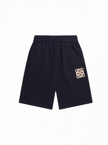 Zp版本 -Loewe罗意威 经典官网款 字母牙刷绣提花背后Logo刺绣休闲短裤 -采用原版双面棉定织定染面料 螺纹同缸定染零色差 独家品质区别通货 欢迎对比
