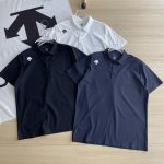 主图 专柜同款Descente 迪桑特 三色夏季Dualis系列都市通勤男士无痕压胶速干短袖polo衫 采用速干面料，清爽透气，让你在炎炎夏日中保持舒适。高级感