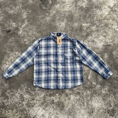 款号329 Stussy Fw 斯图西早秋系列格子衬衫外套 斯图西官网秋冬首发 进口法兰绒格纹优质面料 手感细腻 上身舒适 全身立体定位对格子裁剪 耗时耗料 O