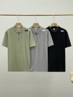 Hellyhansen Hh海丽汉森户外系列速干休闲短袖T恤 豆绿 浅灰 黑色 M-4Xl 户外运动时，汗湿的衣服黏在身上是不是超难受？别担心，这款海丽汉森户外