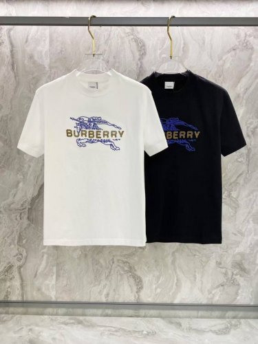Bbr 2025夏季新款短袖T恤，标志性的战马Logo加字母刺绣工艺，个性艺术系列全网独家首发 百搭款细节处理完美240克纯棉面料十分精致 原版面料 网红明星同