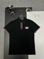 Gucci 古驰刺绣新款polo衫 原版面料 官方同款 采用210克丝光珠地棉，定制 同缸染面料 手感非常舒服爽滑 版型挺阔有型 一线品牌代工厂p出品 进口百灵